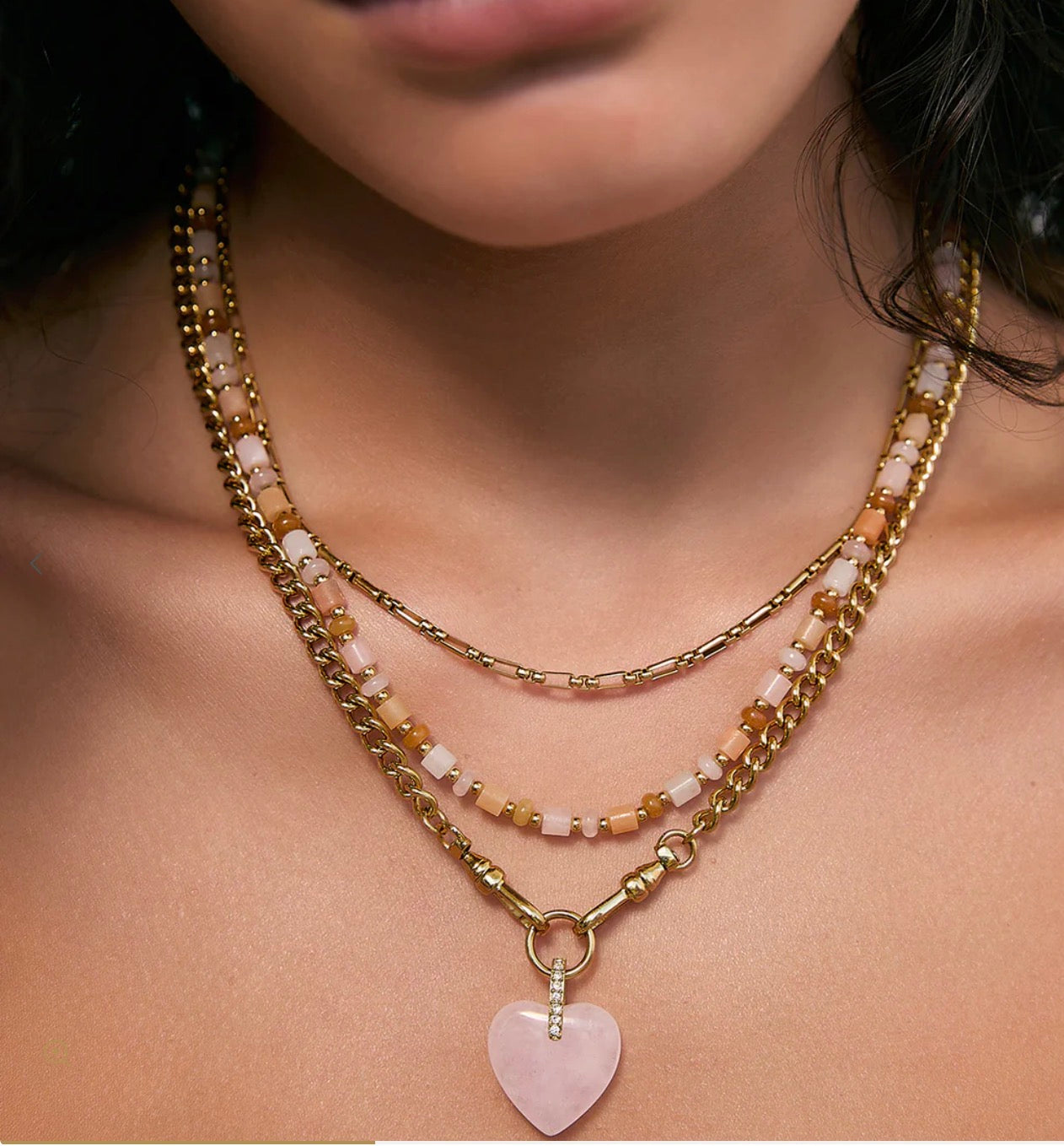 Portia Gold Necklace - Arms of Eve