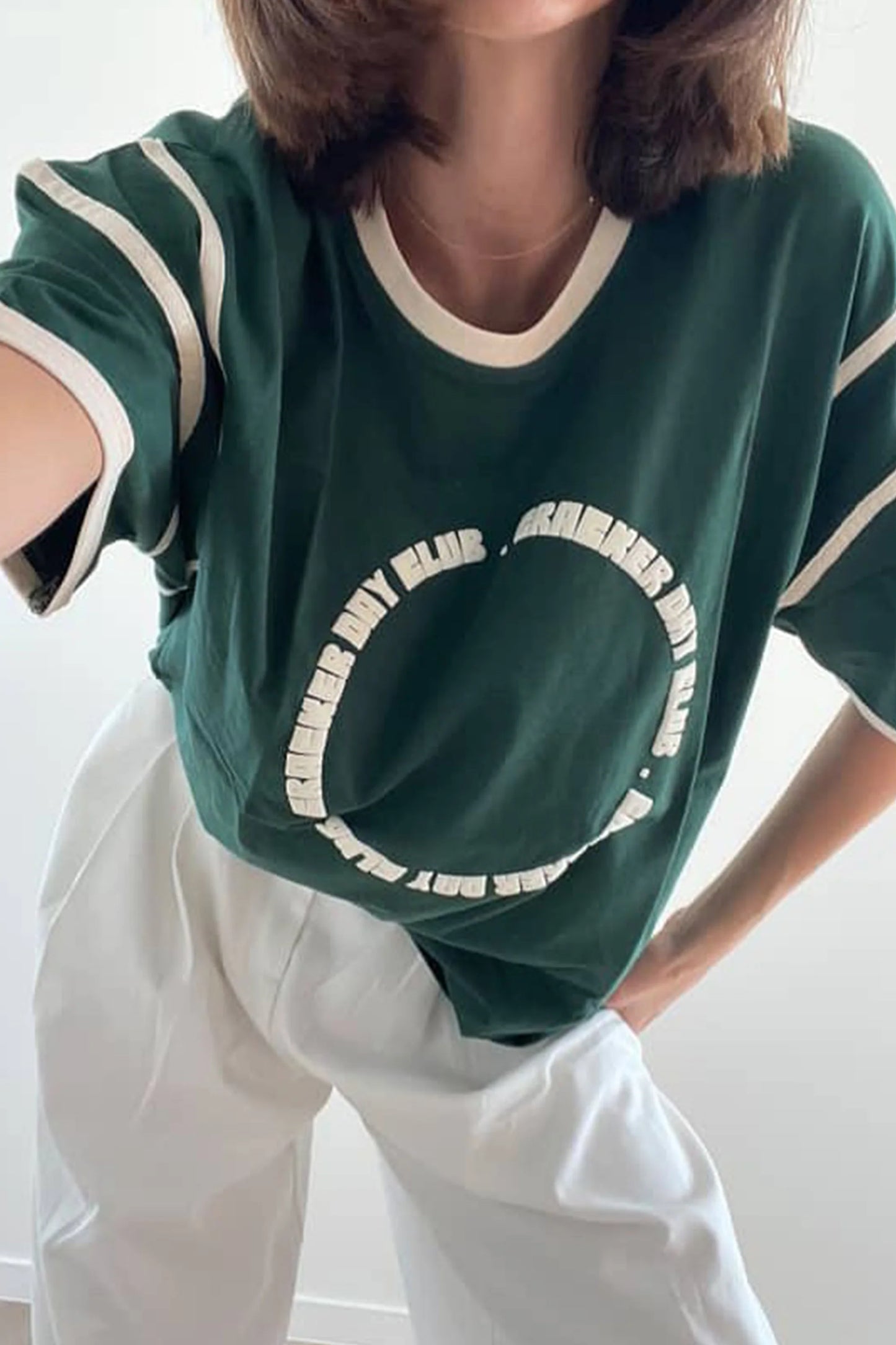 CRACKER DAY CLUB TEE FOREST