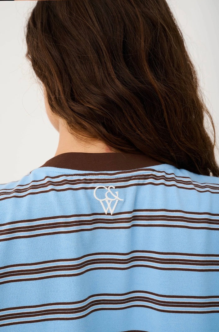 Harley Long Sleeve Truffle/Ice Stripe - Cartel&Willow