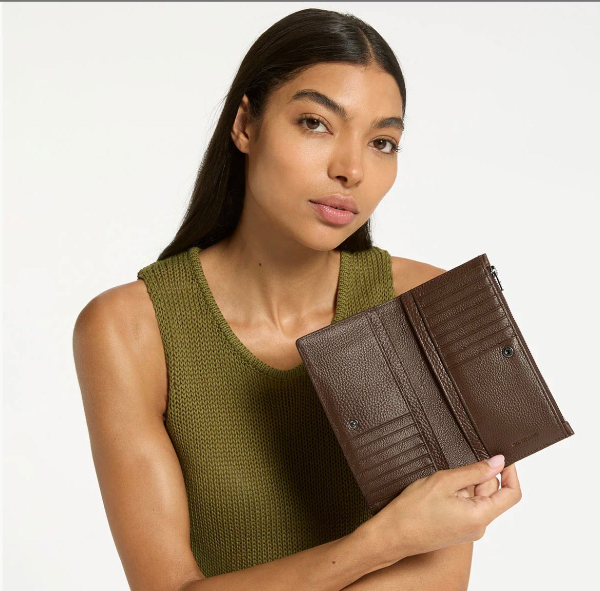 Old Flame Wallet Cocoa - Status Anxiety