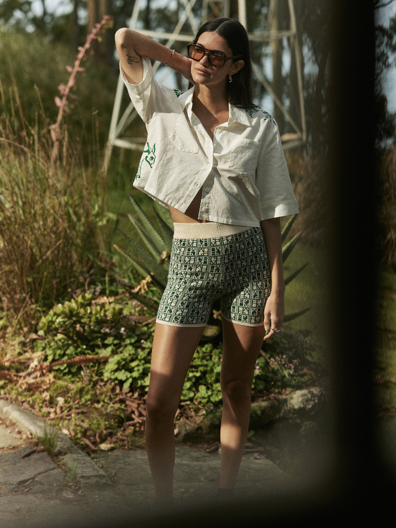 Iconic Yardage Shorts Green