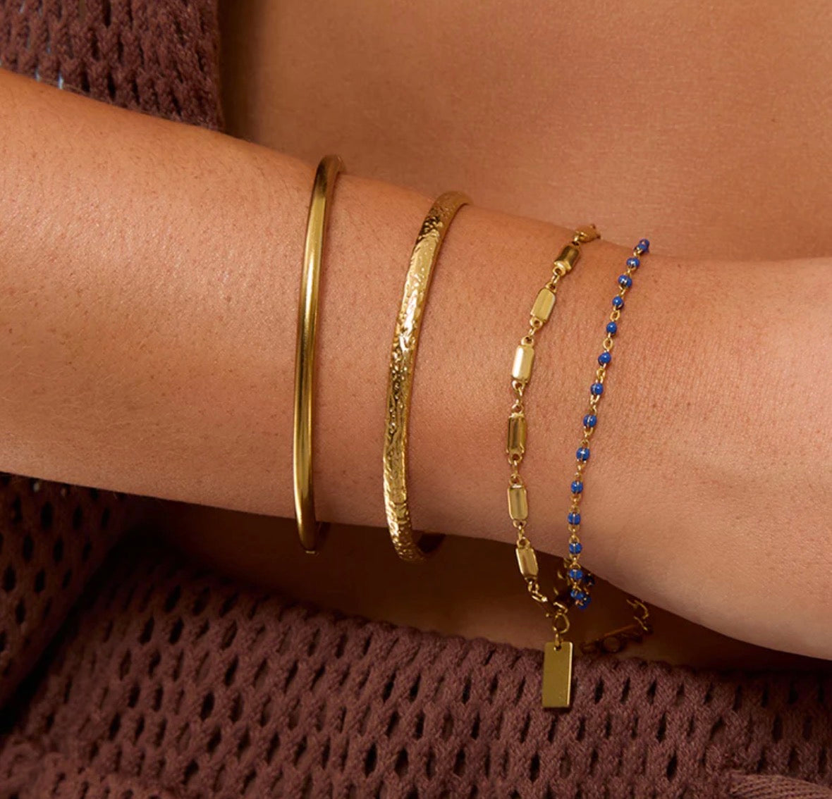 Peggy Bracelet - Blueberry Arms of Eve