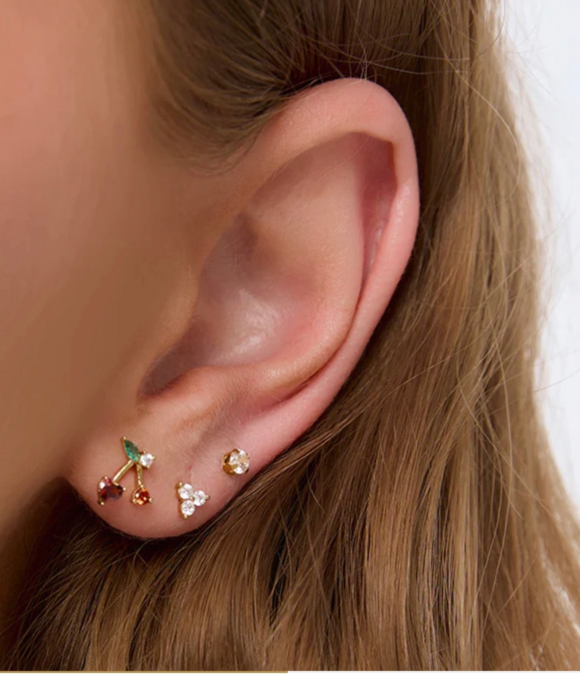 Cherry Bomb Stud Earring - Arms of Eve