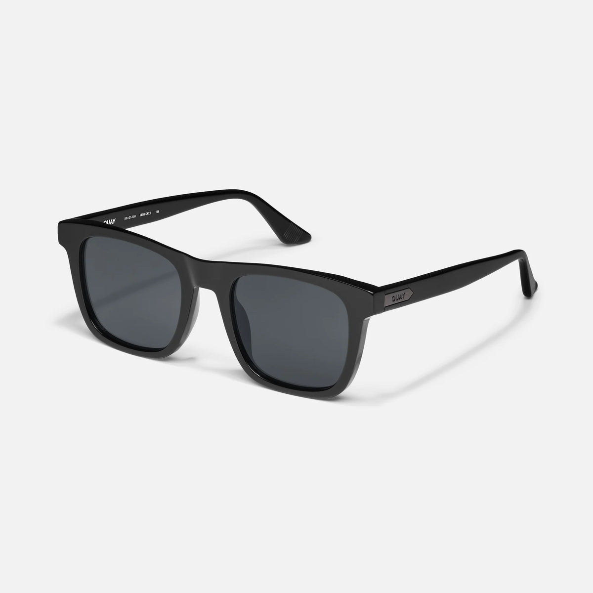 Quay Flip Side Black/Smoke Polarised