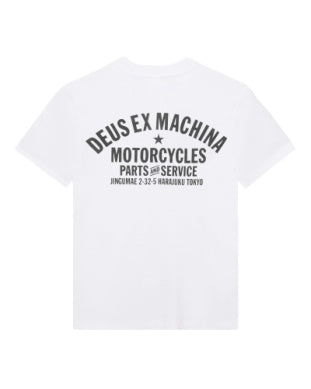 Harajuku Address Tee white