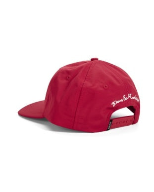Shield Nylon Cap cherry red