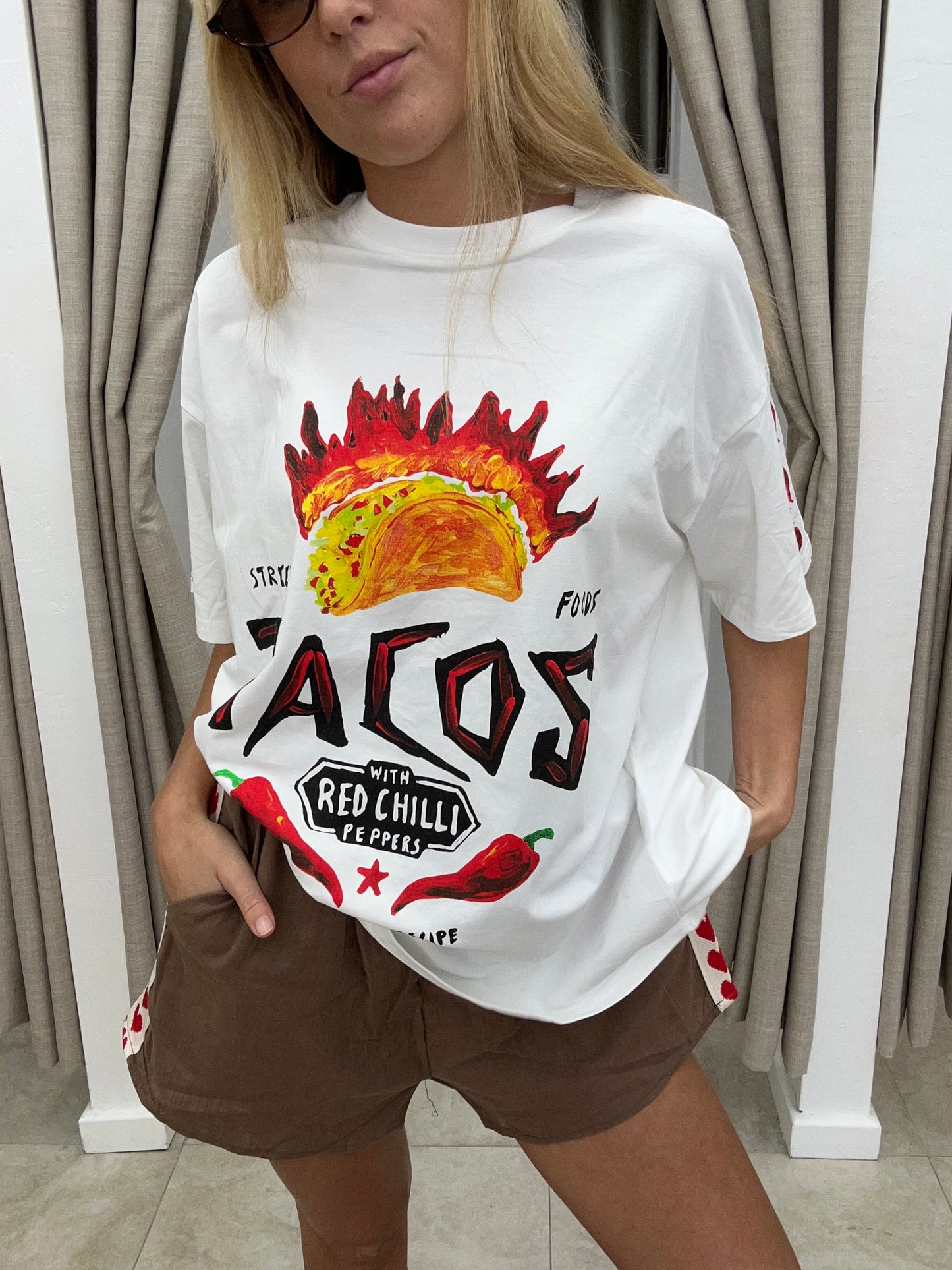 Chocolate Heart Shorts Cotton - By Frankie