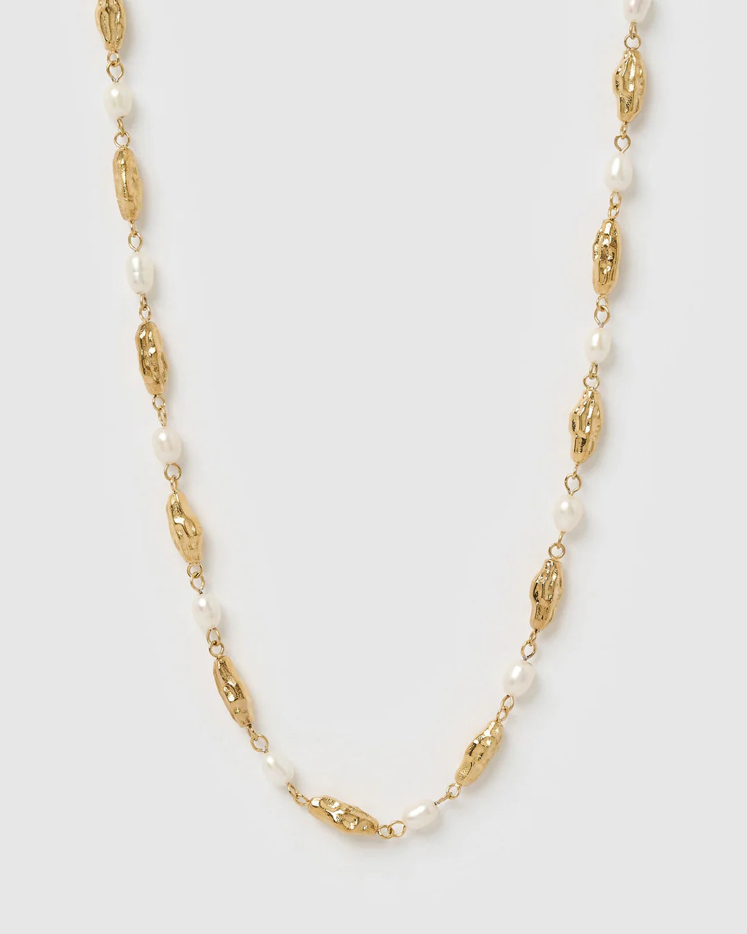 Mimi Pearl and Gold Necklace - Arms of Eve