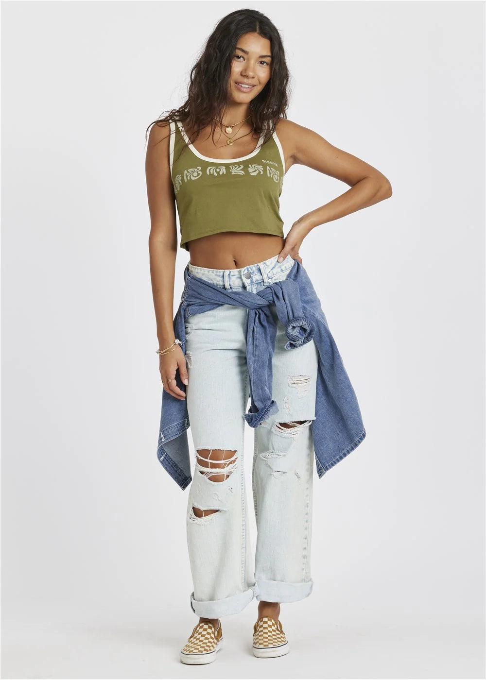 LAYLA KNIT TANK TOP-CAC