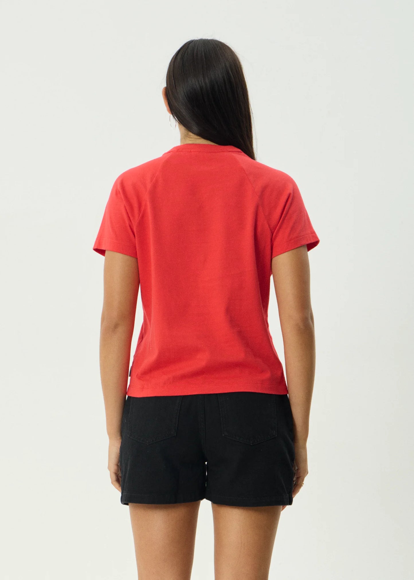 Amalfi - Raglan Tee - Tomato