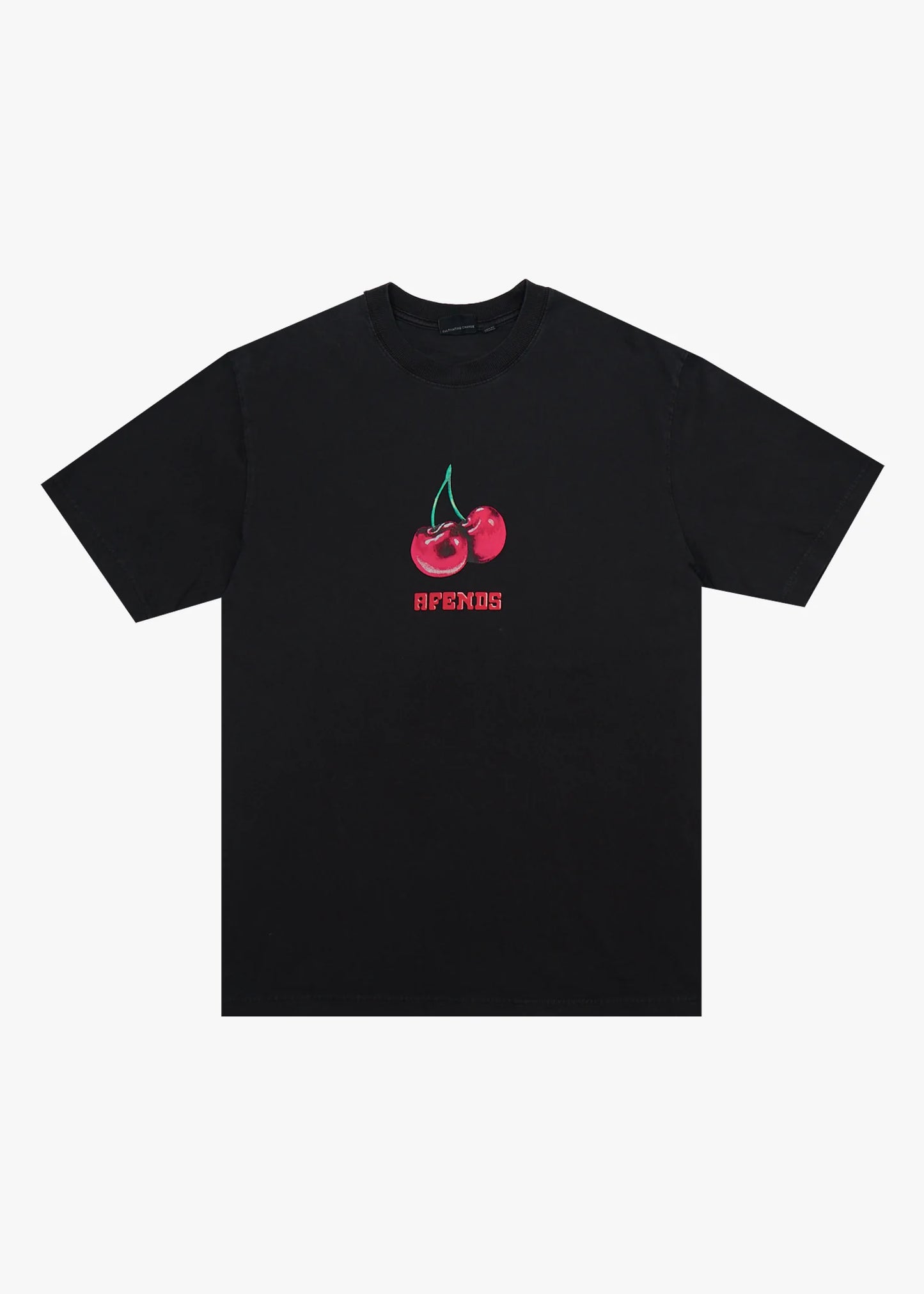 Abiza - Retro Tee - Stone Black