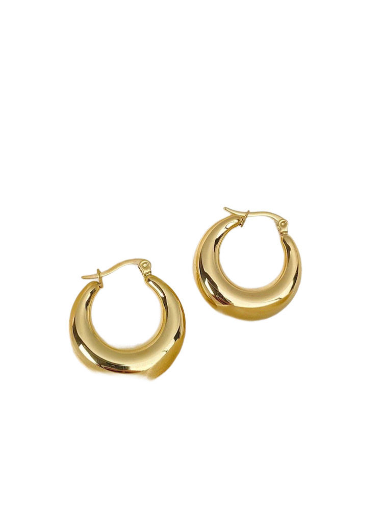 Sea Soul Waina Hoop Earring Gold