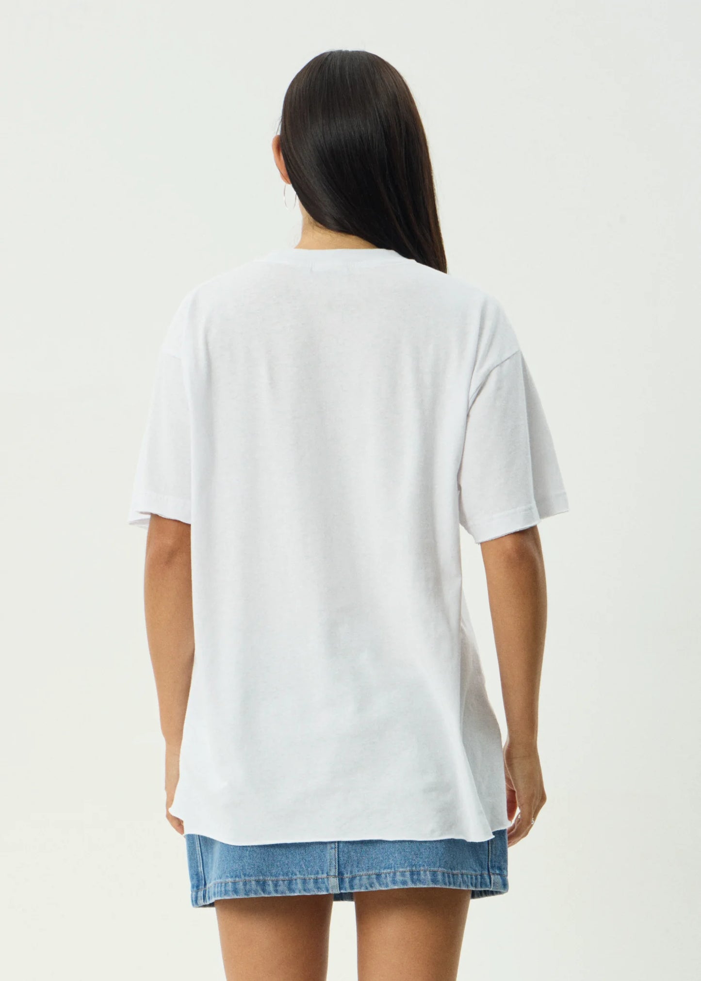 Sunbake - Oversized Tee - White