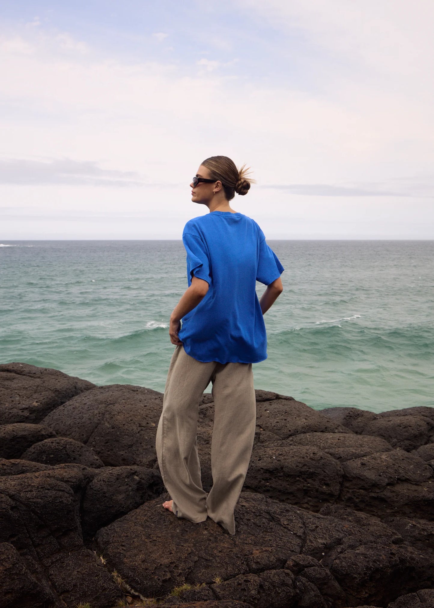 Sunbake - Oversized Tee - Marina