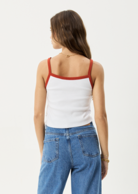 Cygnet - Rib Singlet - White