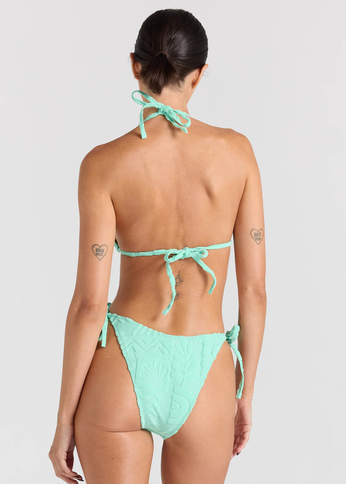 MAI TAI STRING TIE TOP mint