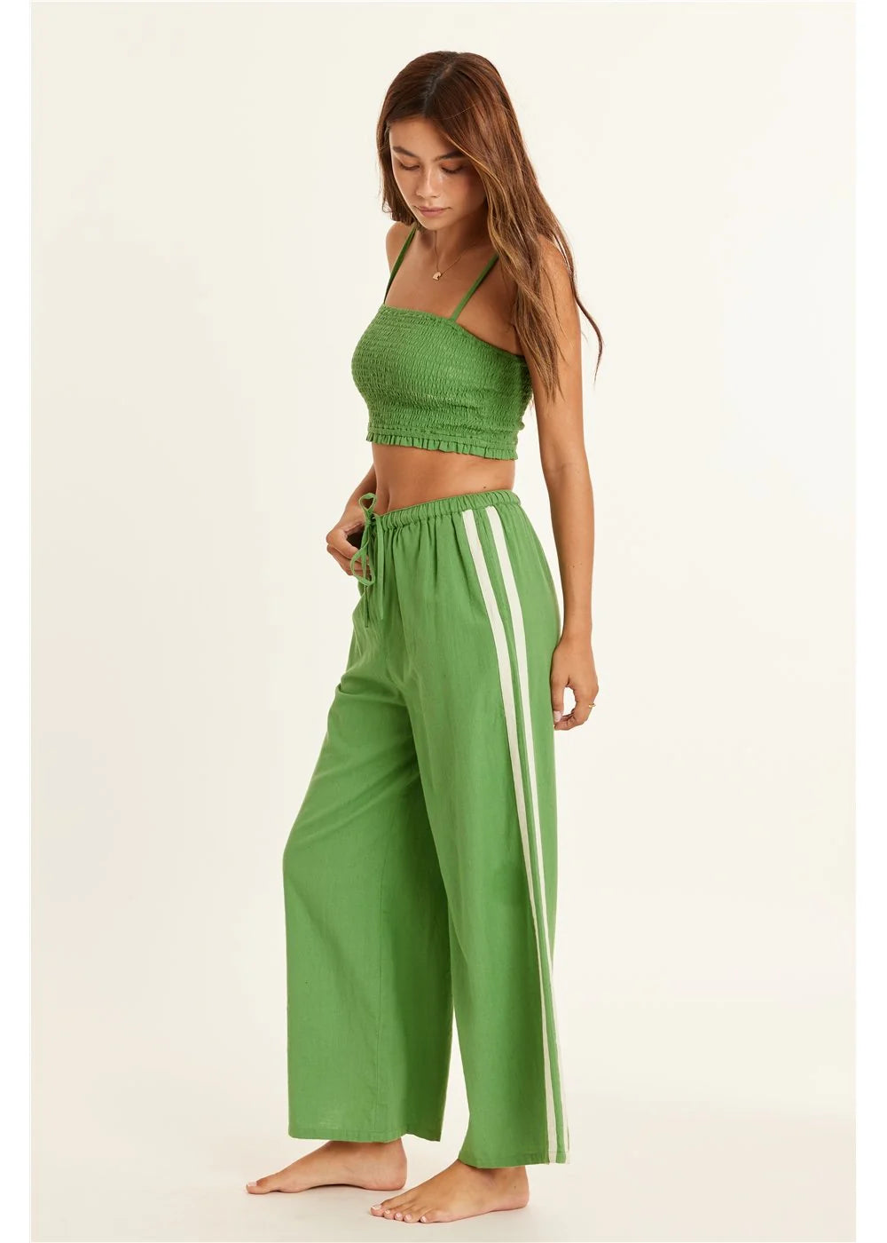 PEARL WOVEN TANK -PMA