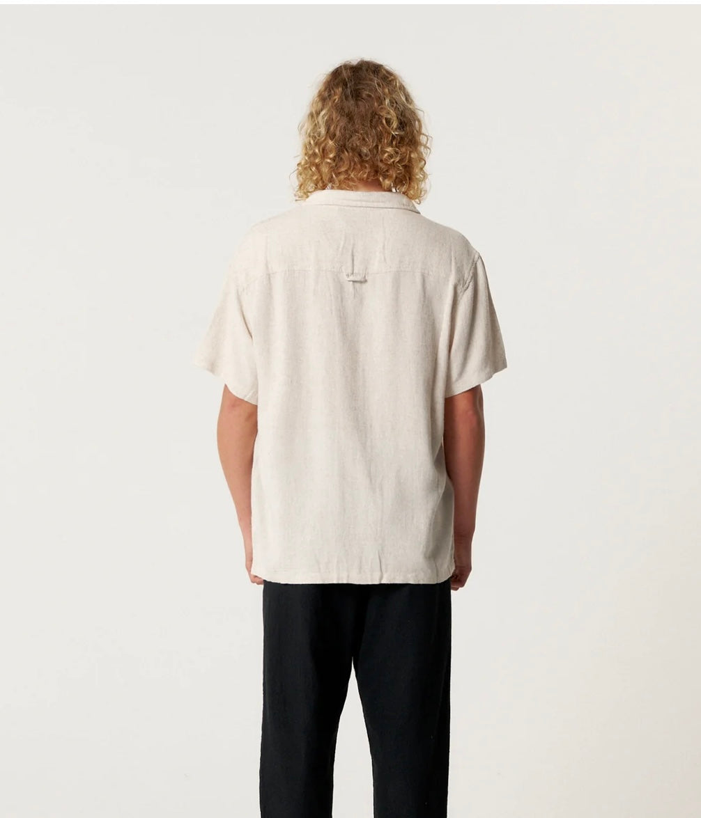 ERNIE RESORT SHIRT oatmeal