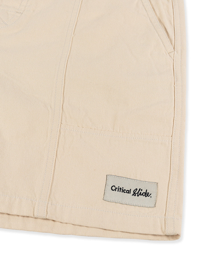 ALL DAY CANVAS SHORT ecru