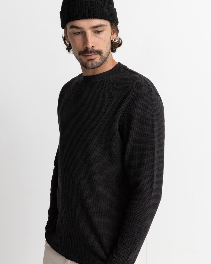 CLASSIC WAFFLE KNIT black