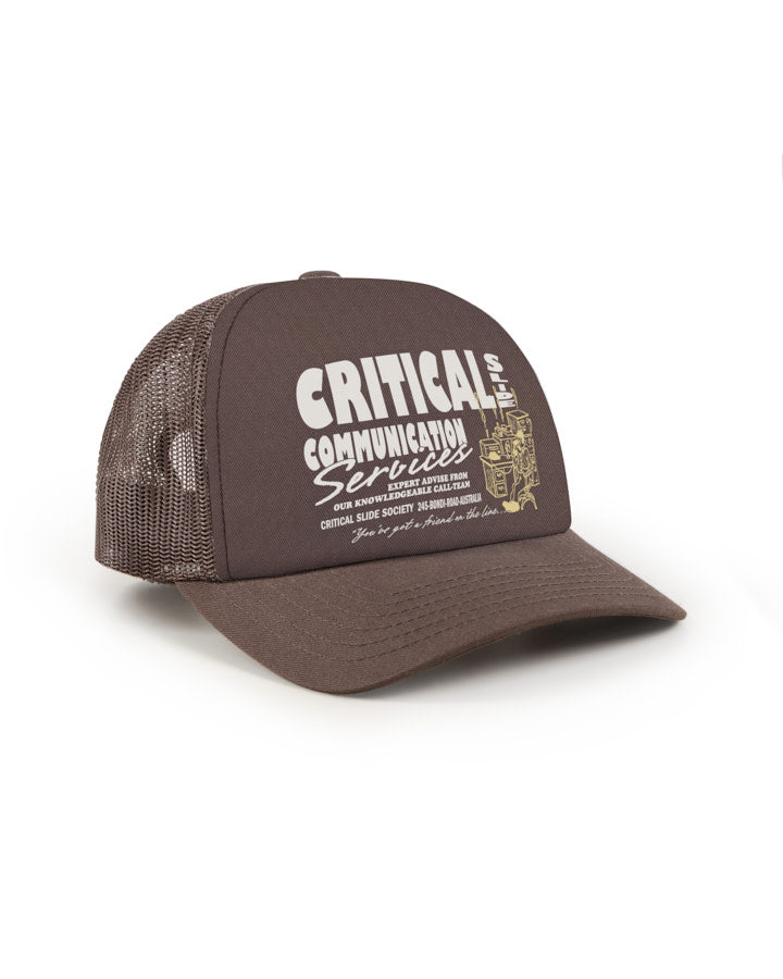 COMMUNICATION TRUCKER chocolate