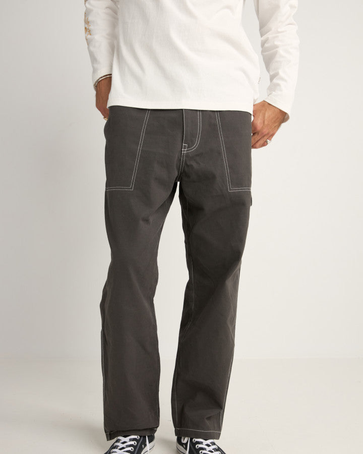 CONTRAST STITCH CARPENTER PANT