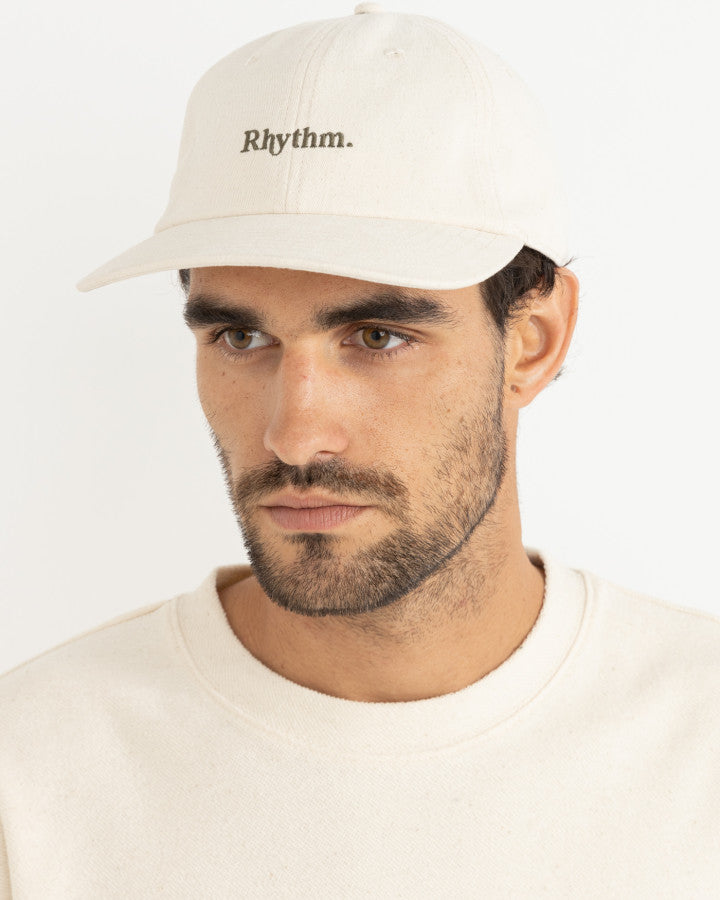 ESSENTIAL BRUSHED TWILL CAP NATURAL
