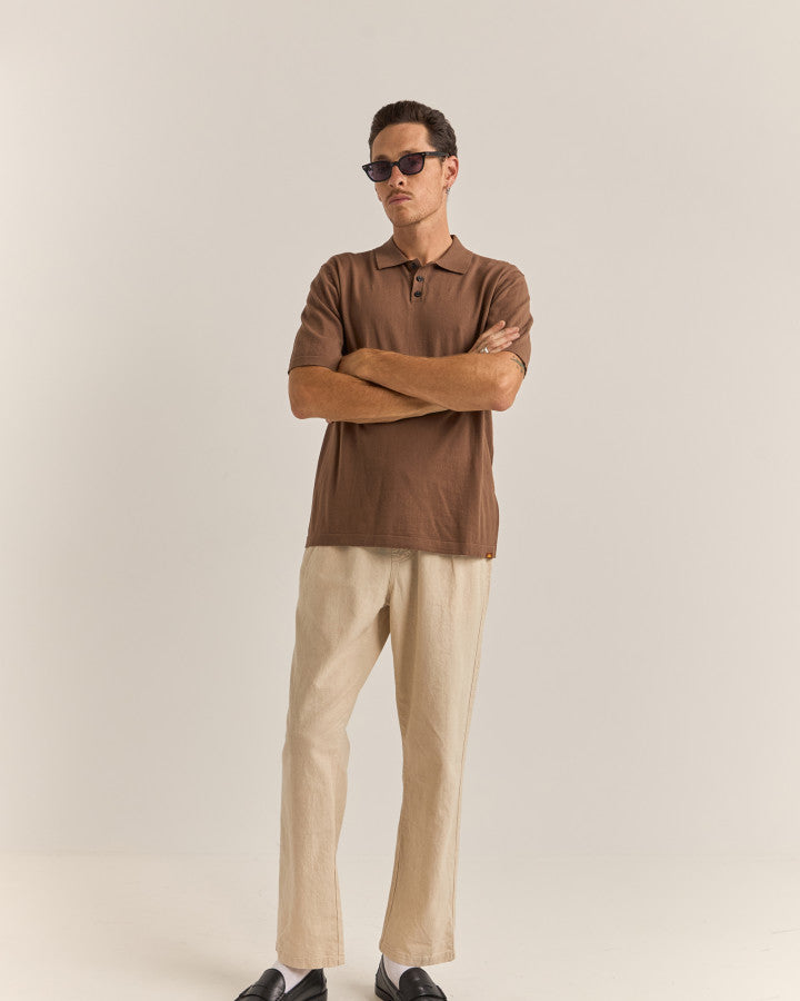 ESSENTIAL KNIT SS POLO