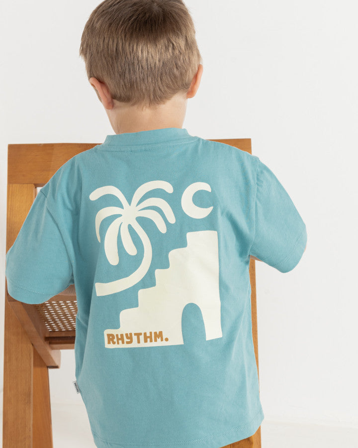 KIDS OASIS SS T-SHIRT seafoam