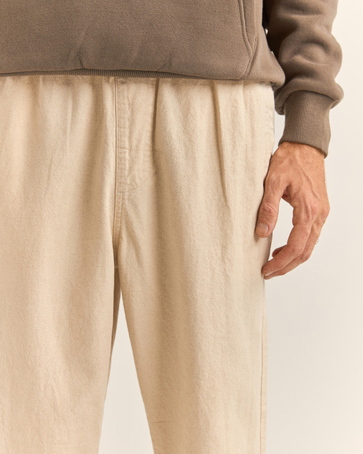 LINEN JAM PANT bone