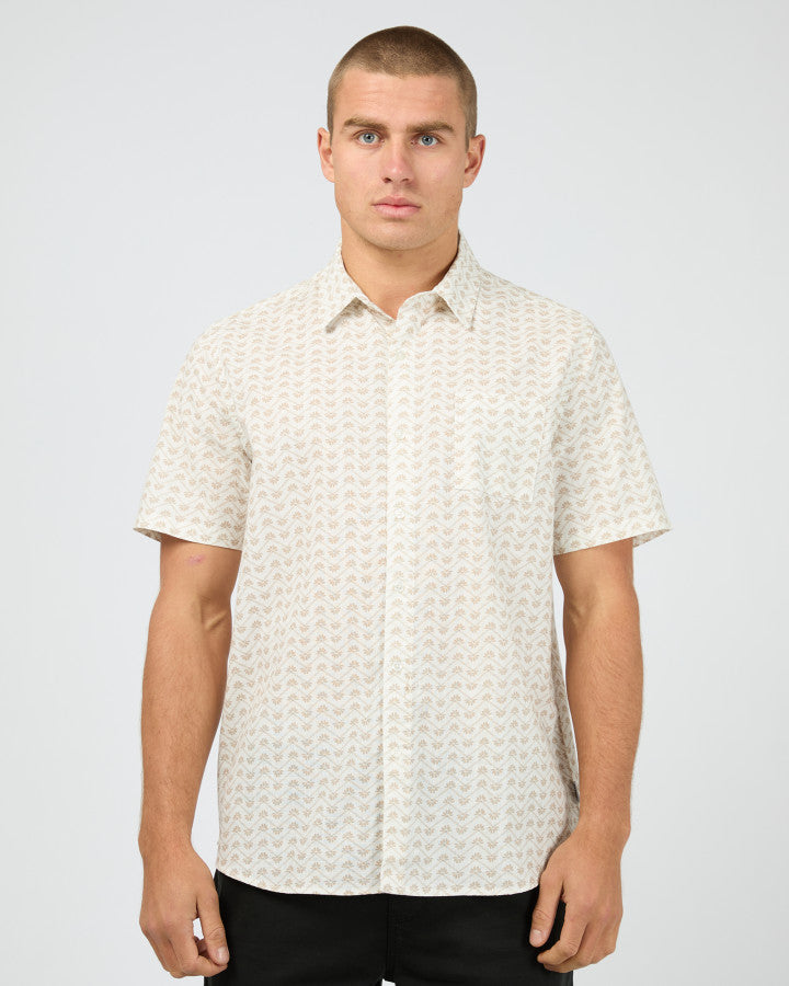 LOTUS S/S SHIRT beige