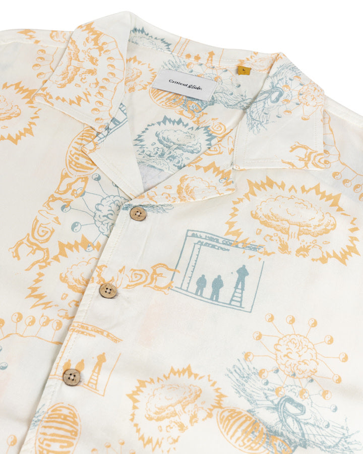 MADNESS RESORT SHIRT ecru