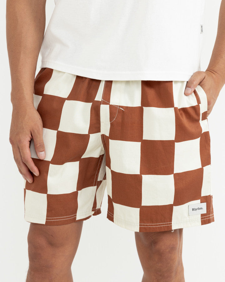 RHUMBA CHECK JAM brown