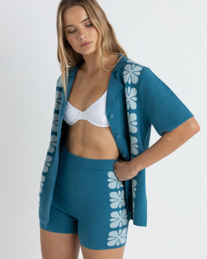 SOLITUDE KNIT SHORT PACIFIC