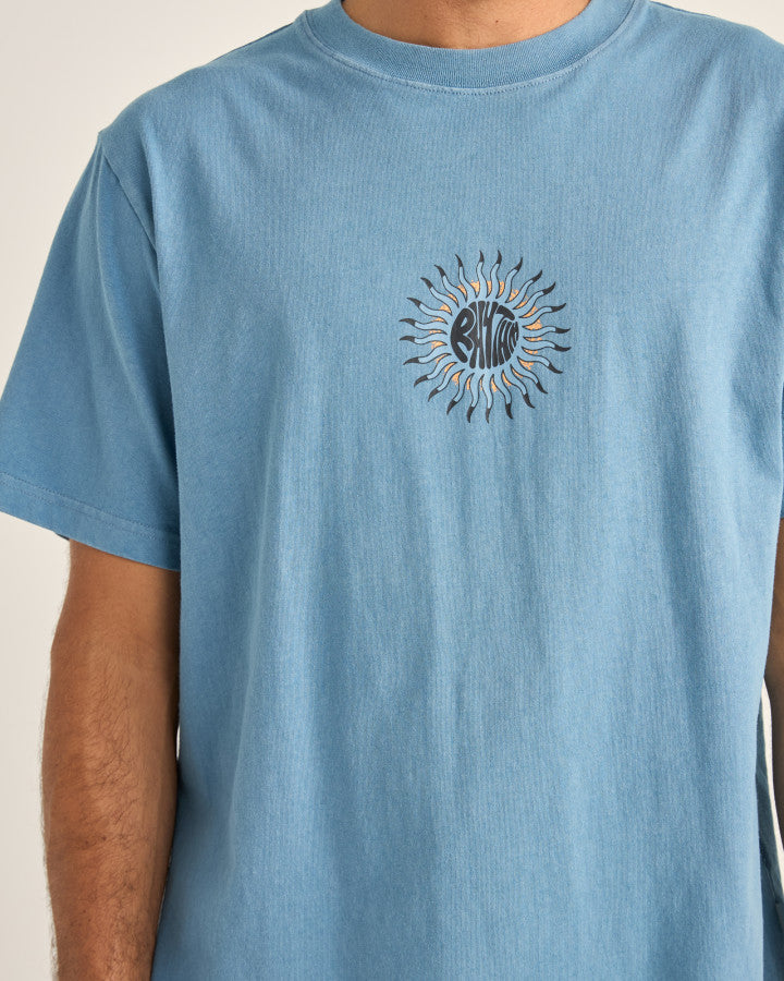 SUN BEAMS VINTAGE SS T-SHIRT DUSK
