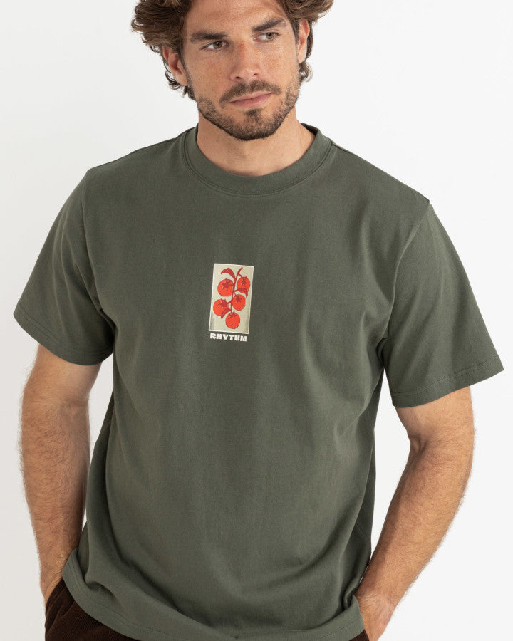 VINE RIPENED VINTAGE SS T-SHIRT forest