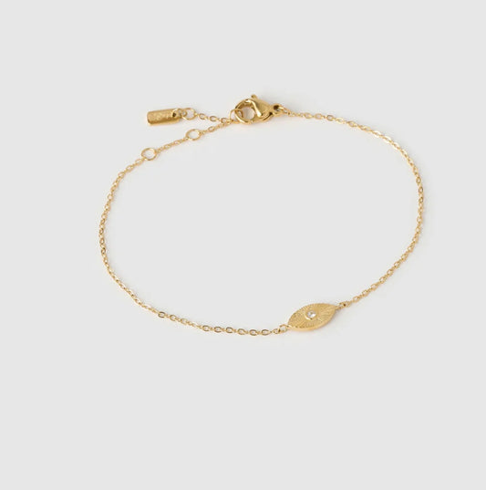 Evil Eye Gold Bracelet - Arms of Eve