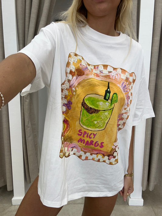 Spicy Margs Tee Cotton - By Frankie