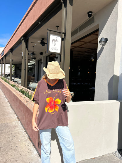 By Frankie Choc Hibiscus Tee