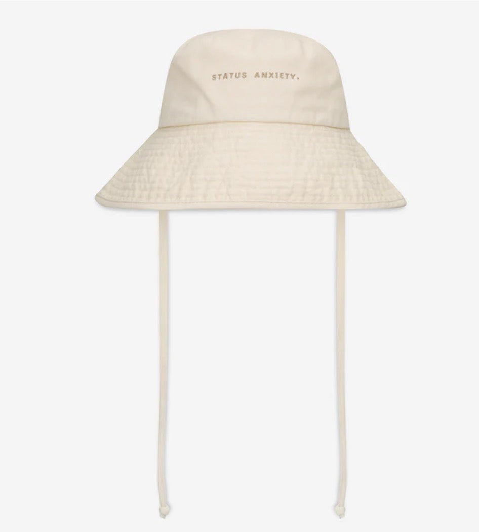 Cream Golden Days Hat - Status Anxiety