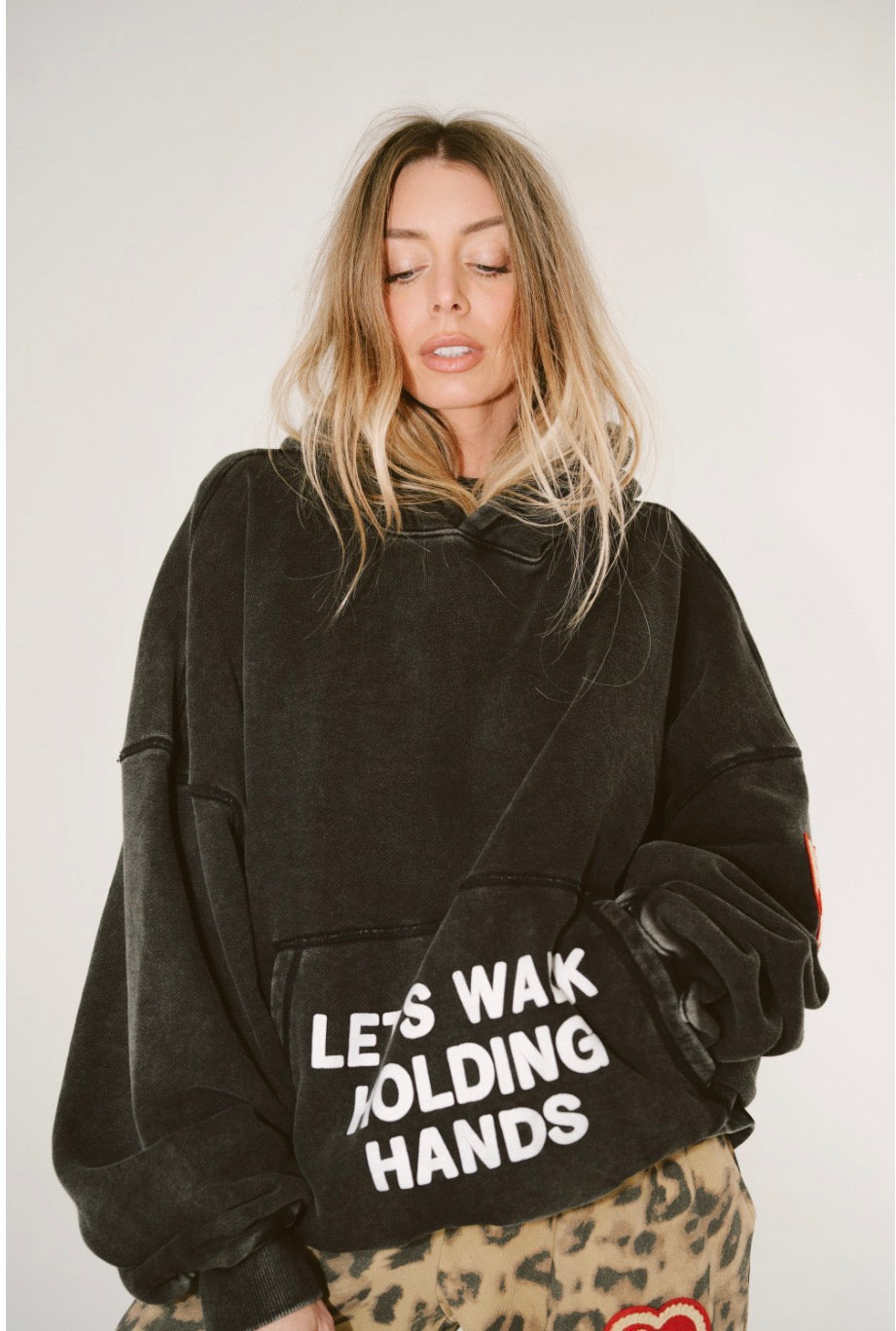 Sorry Mom Hoodie Vintage Black - Happy Little Mother