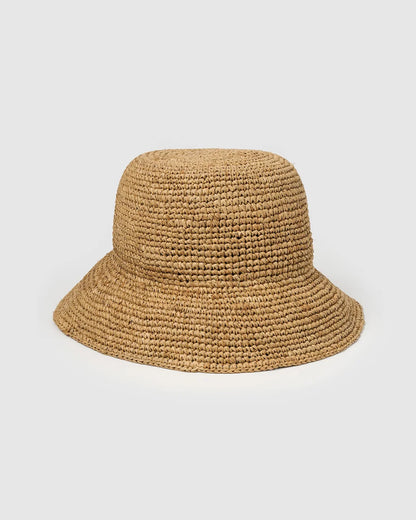 Mirabel Bucket Hat Dark Natural - Arms of Eve