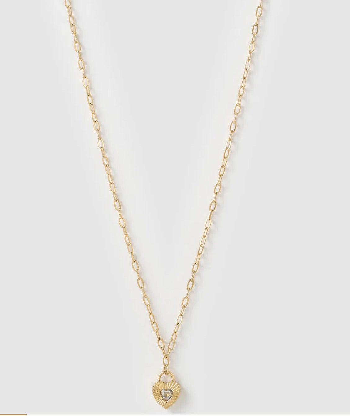 Ruby Heart Necklace - Arms of Eve