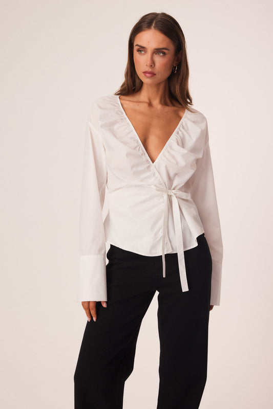 Sabina Top White - SNDYS