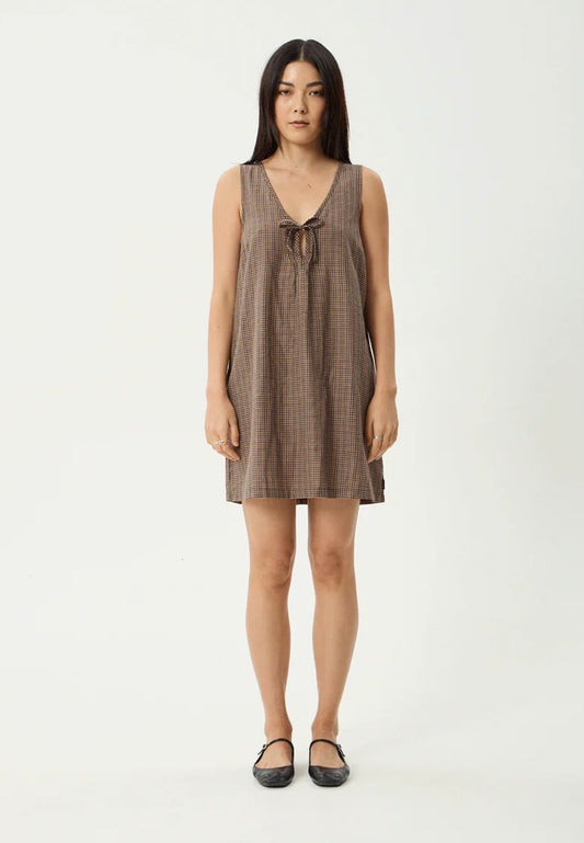 Hometown Michi - Mini Dress - Coffee