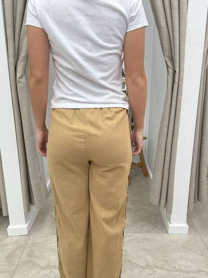 Choc Heart Racing Cotton Pant By Frankie