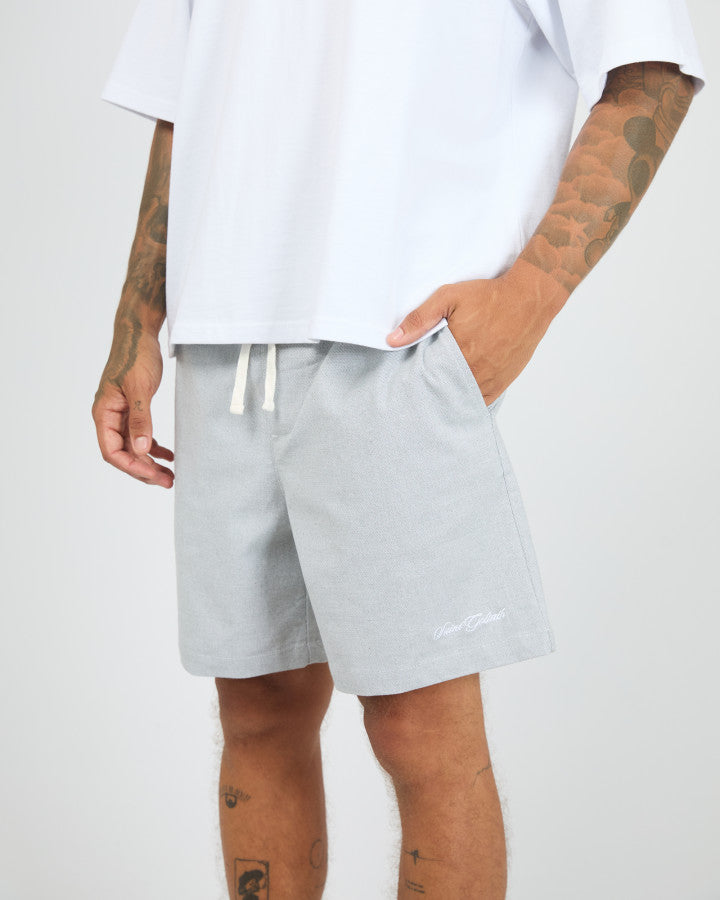 17 LINEN BLEND VOLLEY blk
