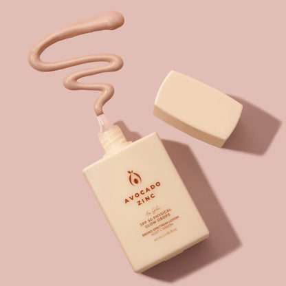 SPF 50 Physical Glow Drops - Avocado Zinc