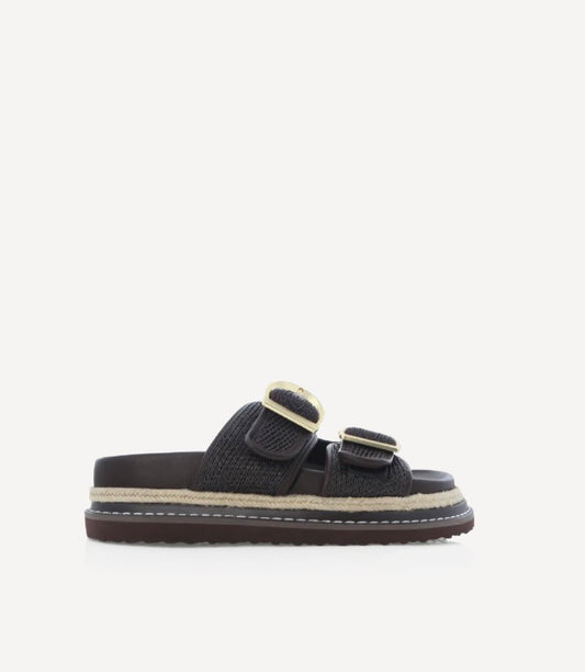 Anora Chocolate Platform Sandal - Billini