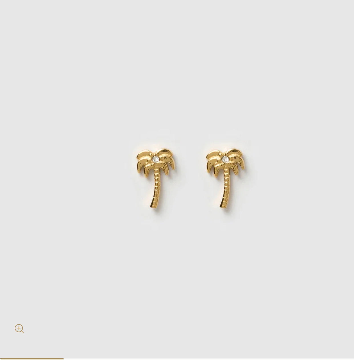 Palm Springs Gold Studs - Arms of Eve